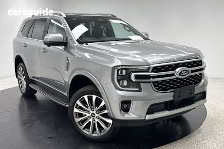 Silver 2024 Ford Everest Wagon Platinum (4Wd)