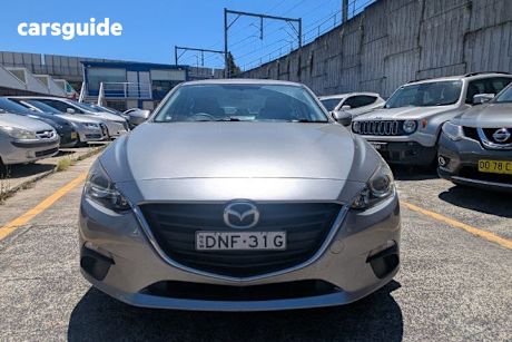 Silver 2014 Mazda 3 Sedan Neo