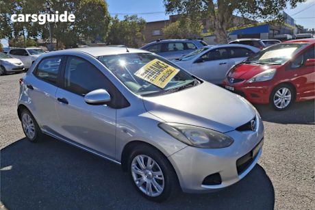 Silver 2009 Mazda 2 Hatchback Neo