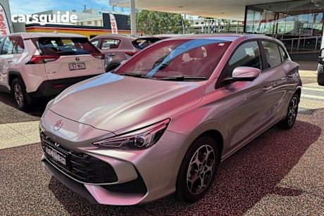 Silver 2024 MG MG3 Hatchback Essence Hybrid+