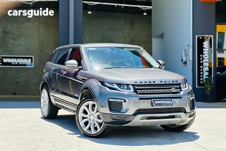 Grey 2016 Land Rover Range Rover Evoque Wagon Td4 150 Se