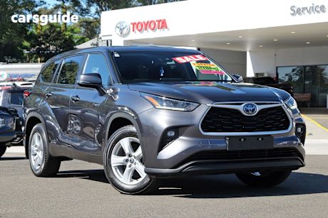 Grey 2023 Toyota Kluger Wagon Gx Hybrid Awd