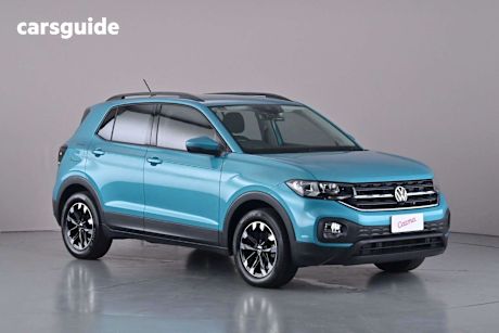 Blue 2022 Volkswagen T-Cross Wagon 85Tfsi Life