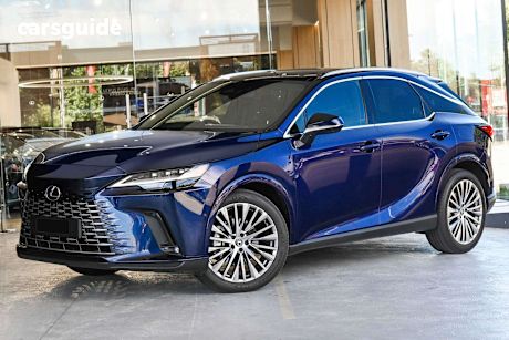 Blue 2024 Lexus RX350 Wagon Sports Luxury
