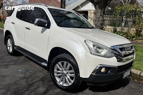 White 2016 Isuzu MU-X Wagon Ls-T (4X4)