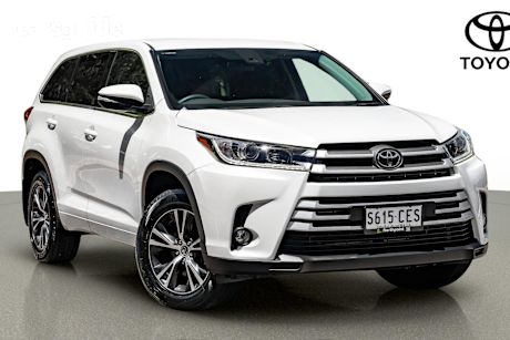 White 2019 Toyota Kluger Wagon Gx (4X2)