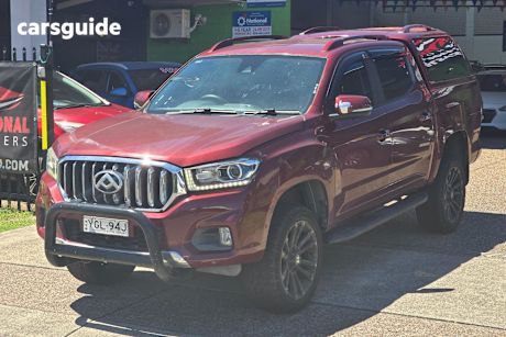 Red 2018 LDV T60 Double Cab Utility Luxe (4X4)