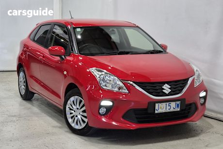Red 2020 Suzuki Baleno Hatchback Gl