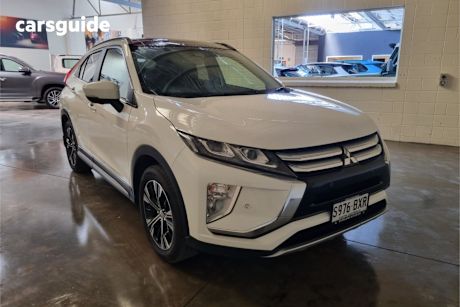 White 2018 Mitsubishi Eclipse Cross Wagon Exceed (Awd)
