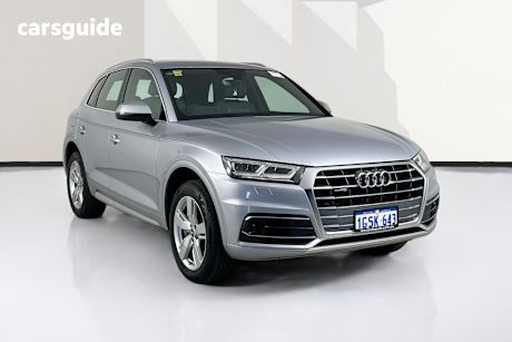 Silver 2018 Audi Q5 Wagon 2.0 Tfsi Quattro Sport