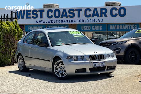 Silver 2003 BMW 325TI Hatchback