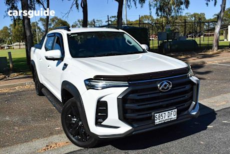 White 2023 LDV T60 Double Cab Utility Mega Tub (4X4)