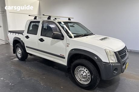 White 2007 Holden Rodeo Crew Cab Pickup Lx (4X4)