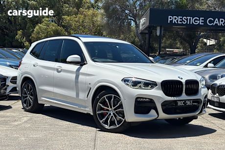 White 2021 BMW X3 Wagon Xdrive30I M Sport