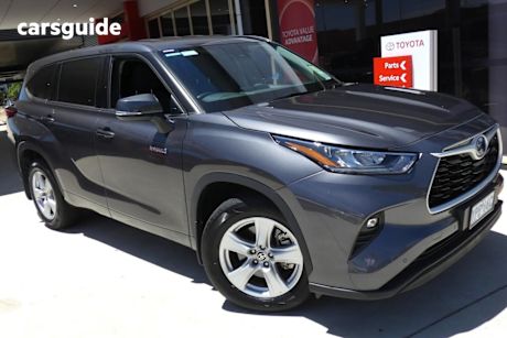 Grey 2021 Toyota Kluger Wagon Gx Hybrid Awd