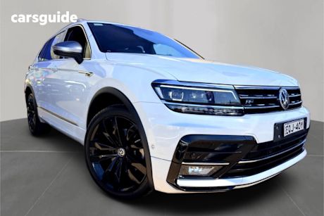 White 2019 Volkswagen Tiguan Wagon Allspace 162 Tsi Highline