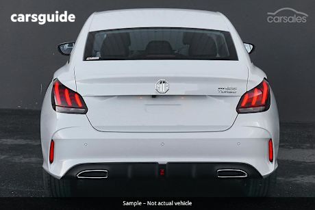 White 2025 MG MG5 Sedan Essence