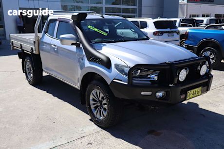 Silver 2021 Mazda BT-50 Freestyle Cab Chassis Xt (4X4)