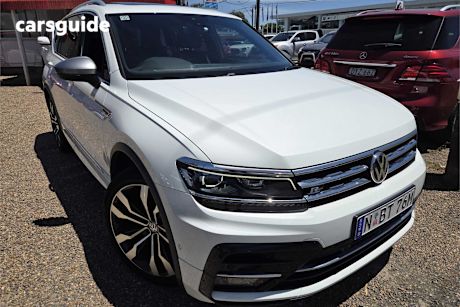 White 2019 Volkswagen Tiguan Wagon Allspace 162 Tsi Highline