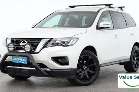 White 2018 Nissan Pathfinder Wagon St (4X4)