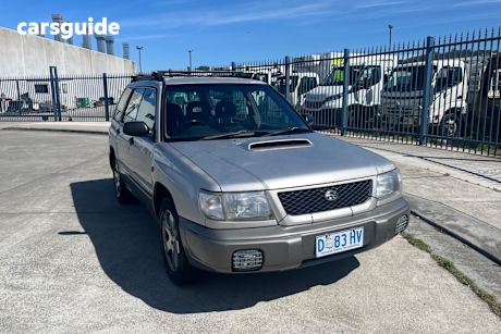 Silver 1999 Subaru Forester Wagon Gt
