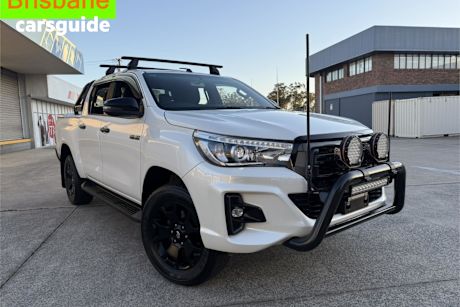White 2018 Toyota Hilux Dual Cab Utility Rogue (4X4)