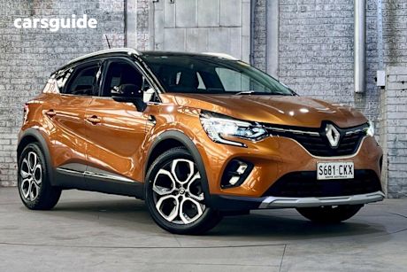 Orange 2021 Renault Captur Wagon Intens
