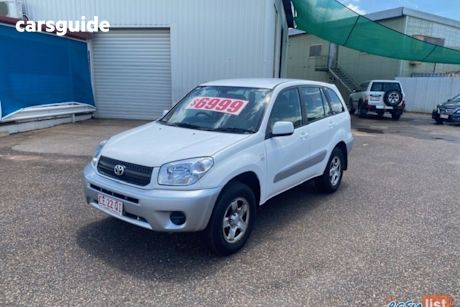 White 2003 Toyota RAV4 Wagon Cv (4X4)