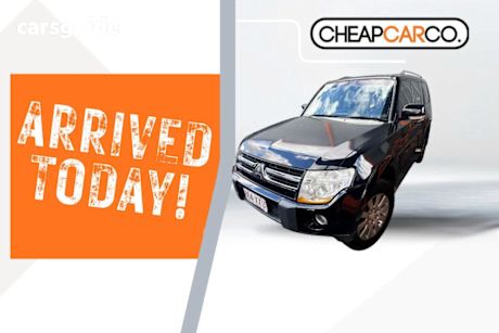 Black 2007 Mitsubishi Pajero Wagon Exceed Lwb (4X4)