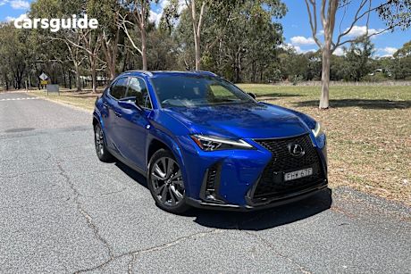 Blue 2022 Lexus UX200 Wagon F Sport