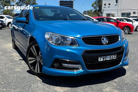Blue 2015 Holden UTE Utility Sv6 Storm