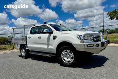 White 2016 Ford Ranger Dual Cab Utility Xlt 3.2 (4X4)