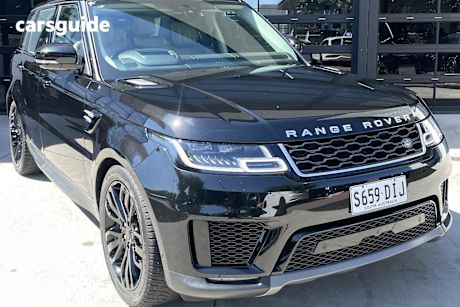 Black 2020 Land Rover Range Rover Sport Wagon Sdv6 Se (183Kw)
