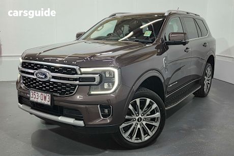 Brown 2024 Ford Everest Wagon Platinum (4Wd)