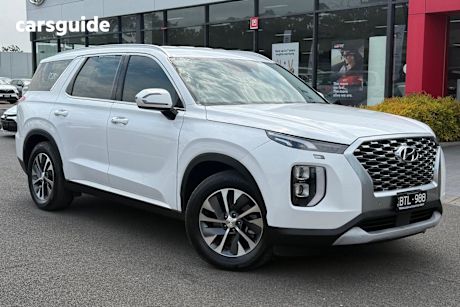 White 2020 Hyundai Palisade Wagon (8 Seat)