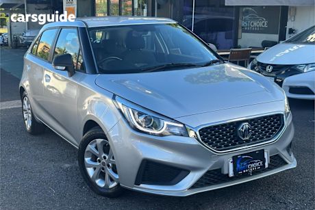 Silver 2019 MG MG3 Hatchback Core