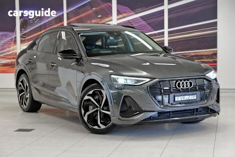Grey 2021 Audi E-Tron Sportback 50 Quattro
