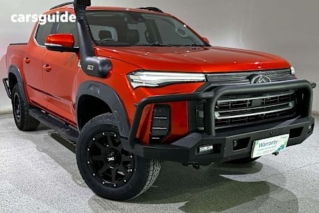 Orange 2022 LDV T60 Double Cab Utility Max Luxe (4X4)