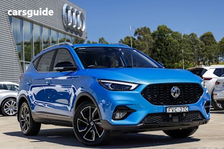 Blue 2021 MG ZST Wagon Essence