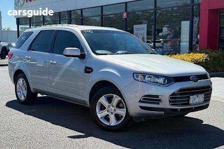 Silver 2011 Ford Territory Wagon Tx (Rwd)