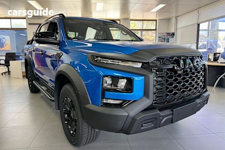 Blue 2025 JAC T9 UTE Dual Cab Pick-up Oasis (4X4)