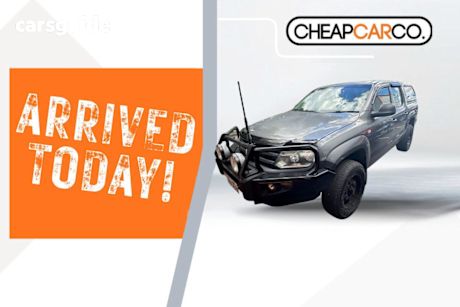 Grey 2013 Volkswagen Amarok Dual Cab Chassis Tdi400 (4X4)