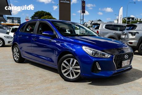 Blue 2019 Hyundai I30 Hatchback Active