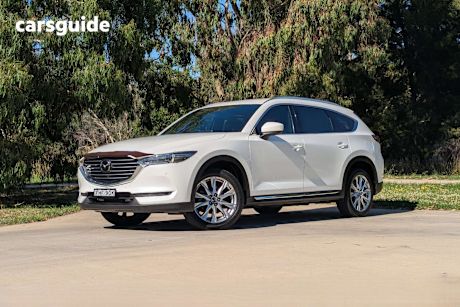 White 2018 Mazda CX-8 Wagon Asaki (Awd)
