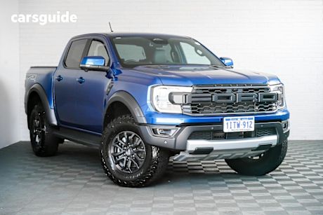 Blue 2025 Ford Ranger Double Cab Pick Up Raptor 3.0 (4X4)