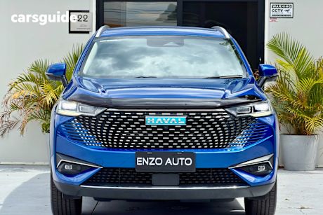 Blue 2023 GWM Haval H6 Wagon Lux Hybrid