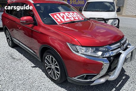 Red 2016 Mitsubishi Outlander Wagon Xls (4X2)