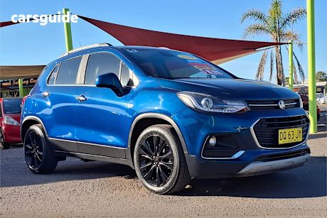 Blue 2019 Holden Trax Wagon Lt