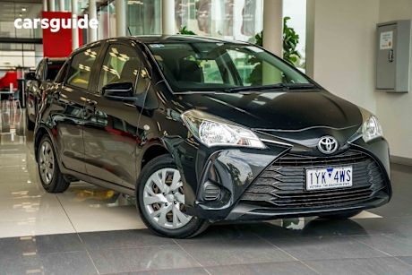 Black 2017 Toyota Yaris Hatchback Ascent