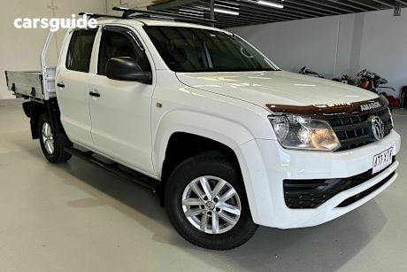 White 2016 Volkswagen Amarok Ute Tray TDI400